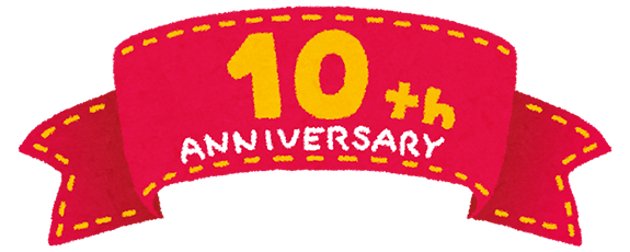 10th ANNIVERSARY