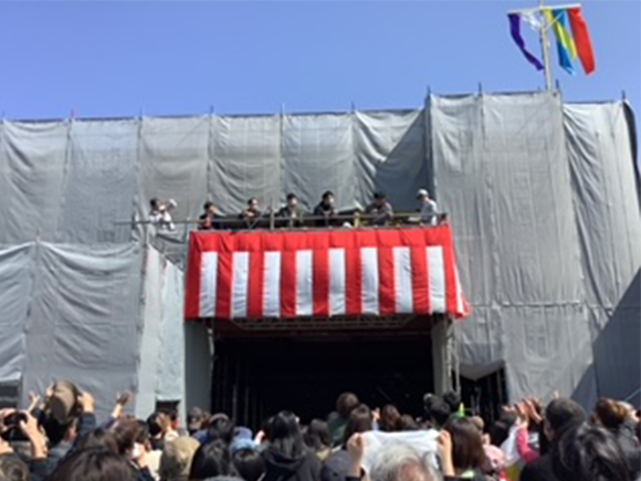 鍬先医院新病院上棟式