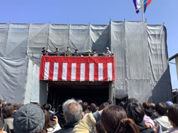 鍬先医院新病院上棟式