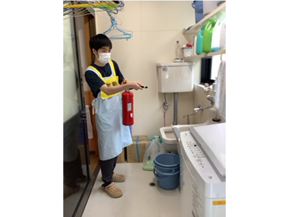 日並地区事業所避難訓練