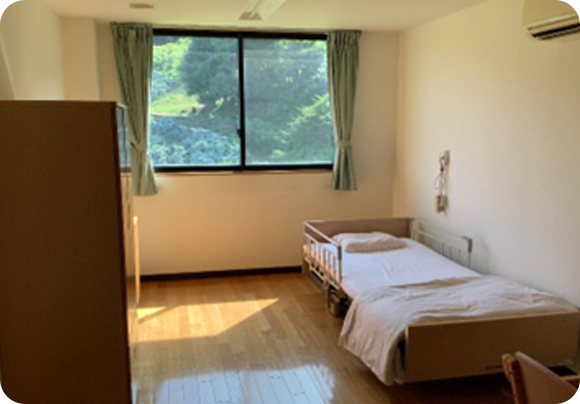 全室個室で、気兼ねなく生活していただけます。