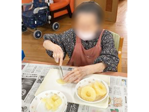 ショートステイのおやつレク