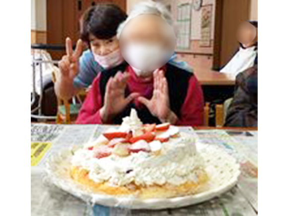 ショートステイのおやつレク